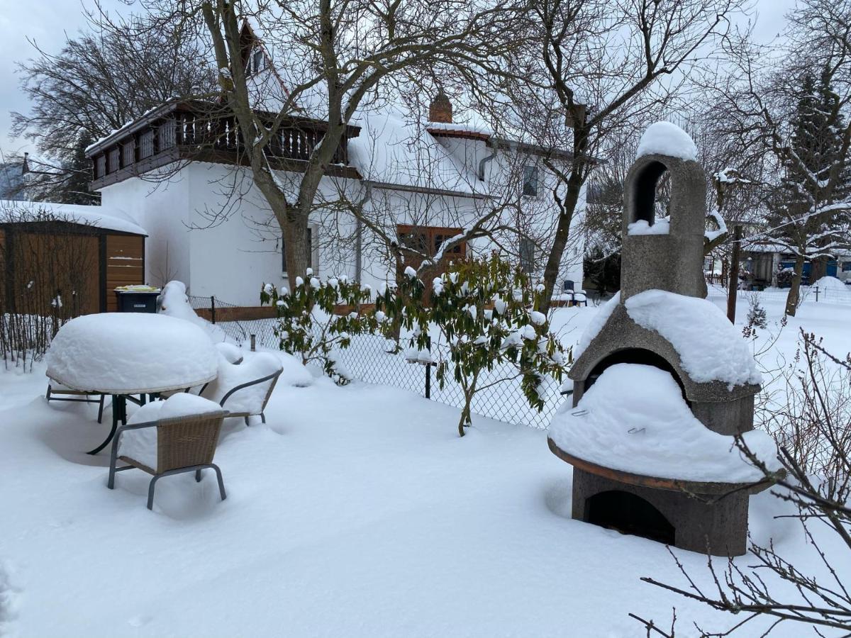 Ferienhaus Das Haeuschen Cabarz Exteriör bild
